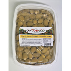 OLIVES FARCIES CREME/PARMESAN 1.9KG