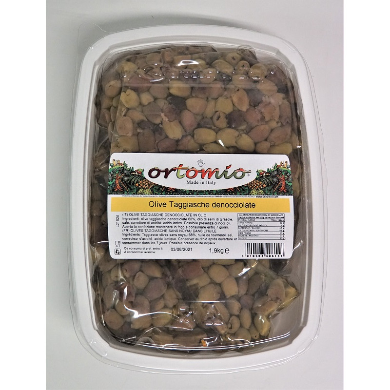 OLIVES TAGGIASCA DENOYAUTEES HUILE 1.9KG