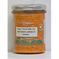 PESTO ROSSO TOMATES ET AMANDES 180G ORTOMIO