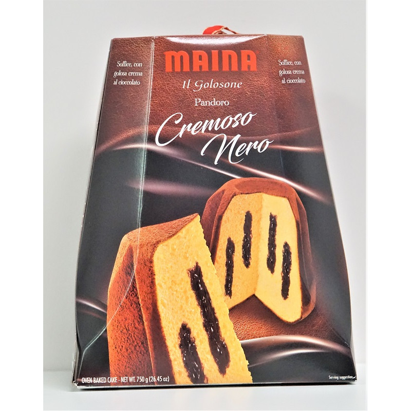 PANDORO GOLOSONE CREMOSO NERO 750G