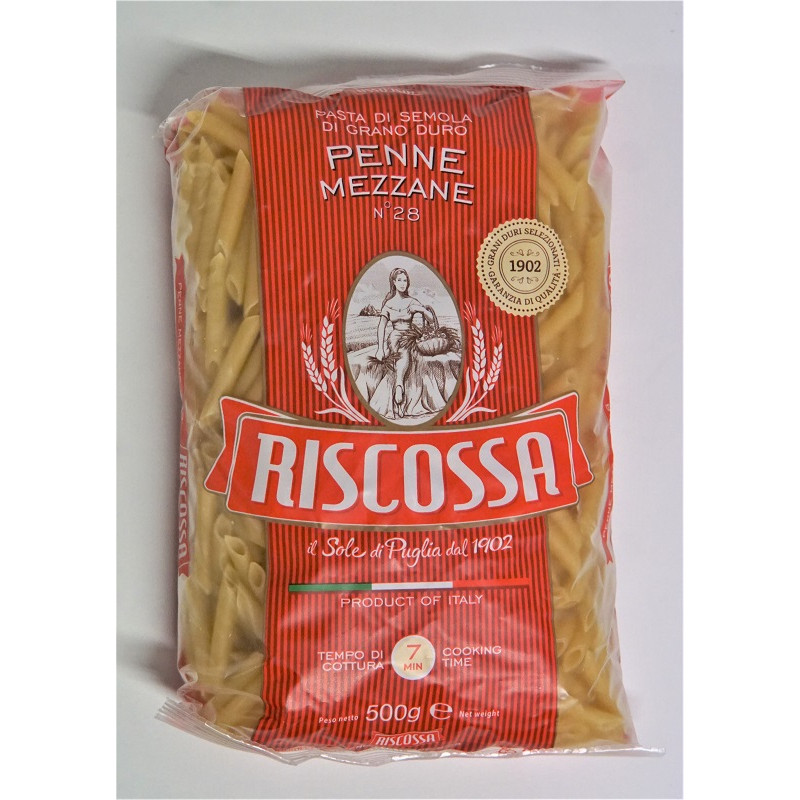 PENNE MEZZE RISCOSSA 500G