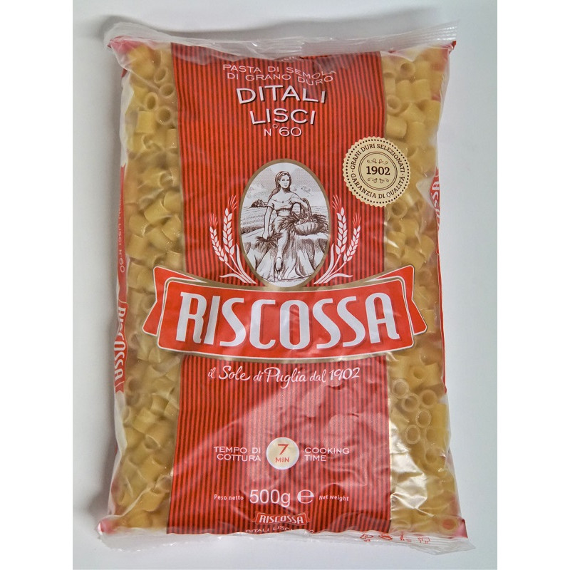 DITALI LISCI RISCOSSA 500G