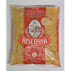 VERMICELLI TAGLIATI RISCOSSA 500G