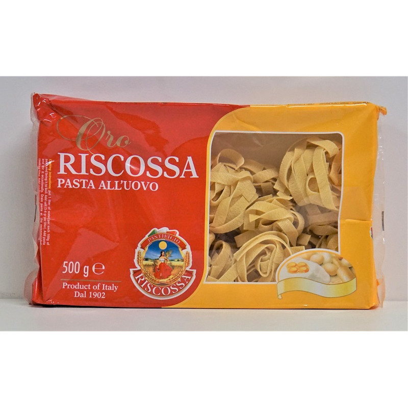 FETTUCCINE ŒUFS RISCOSSA 500G