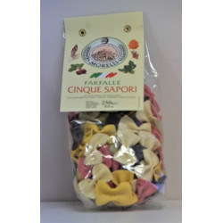 FARFALLE 5 COLORI 250G MORELLI