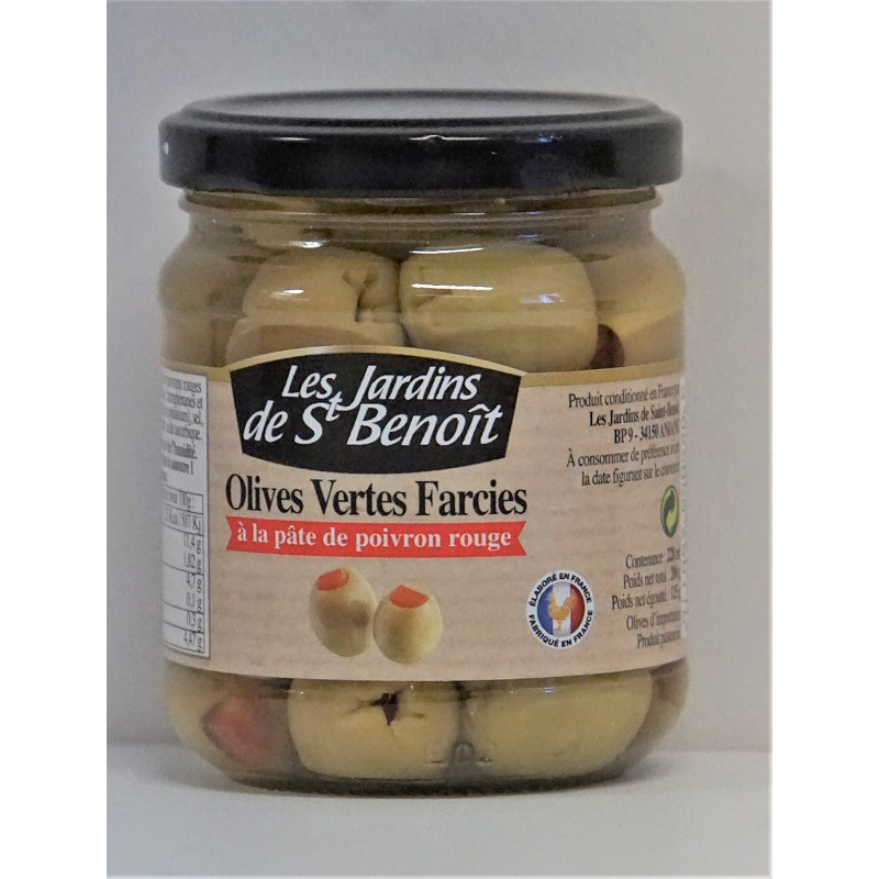 OLIVE FARCIE POIVRONS 200G