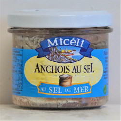 ANCHOIS SEL VERRE 150 G