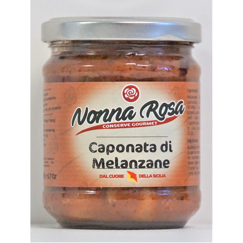 CAPONATA AUBERGINE 190G