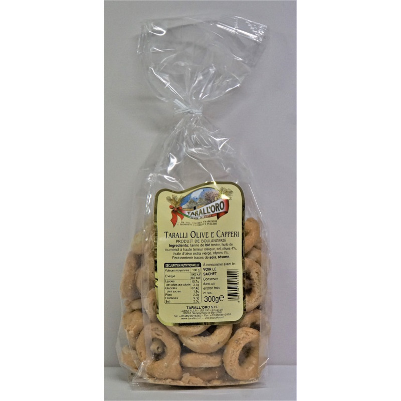 TARALLI CAPRE/OLIVE 300G