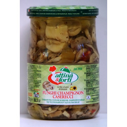 CHAMPIGNON CASARECCI HUILE 520G.