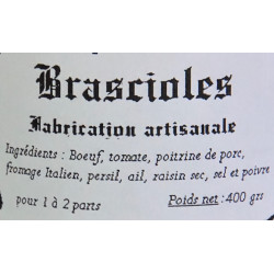 BRASCIOLES 400G