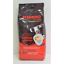 CAFE NAPOLETANO GRAIN 1KG KIMBO