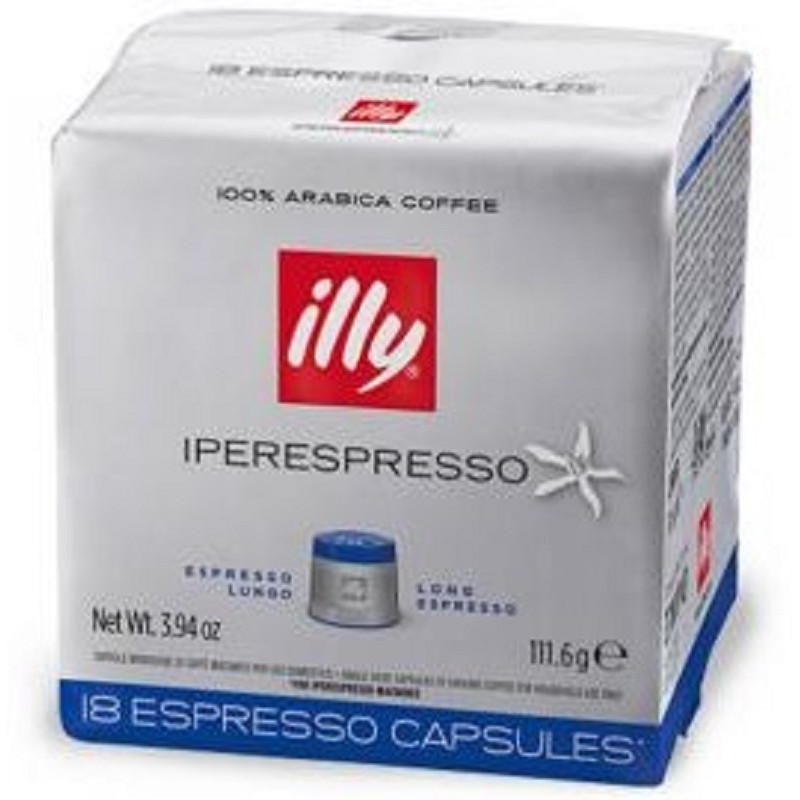 CAPSULES ESPRESSO LUNGO ILLY x 18