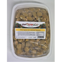 OLIVES FARCIES CREME PECORINO 1.9/KG