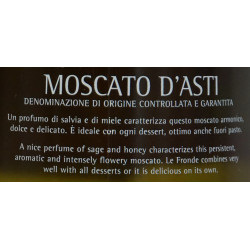 MOSCATO ASTI LE FRONDE 0.75L