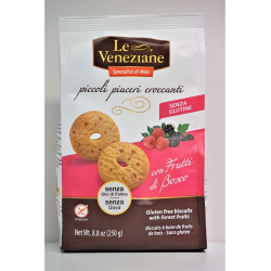 BISCUITS PLAISIRS CROQUANTS FRUITS DES BOIS 250g SANS GLUTEN