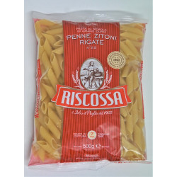 PENNE ZITONI RIGATE RISCOSSA 500G