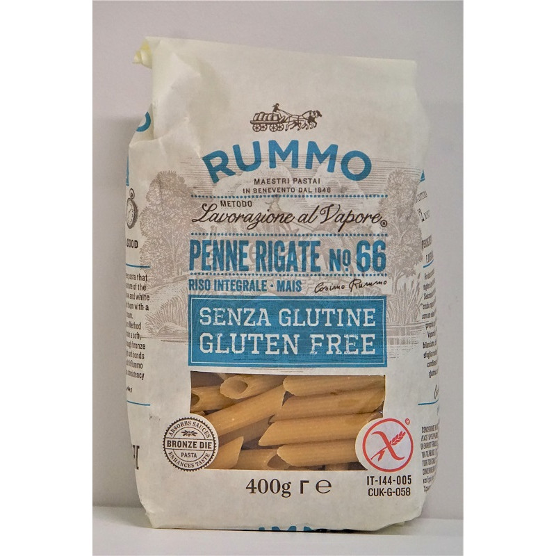 PENNE RIGATE RUMMO SANS GLUTEN 400G