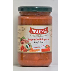 SAUCE RAGU BOLO. 295G RISCOSSA 