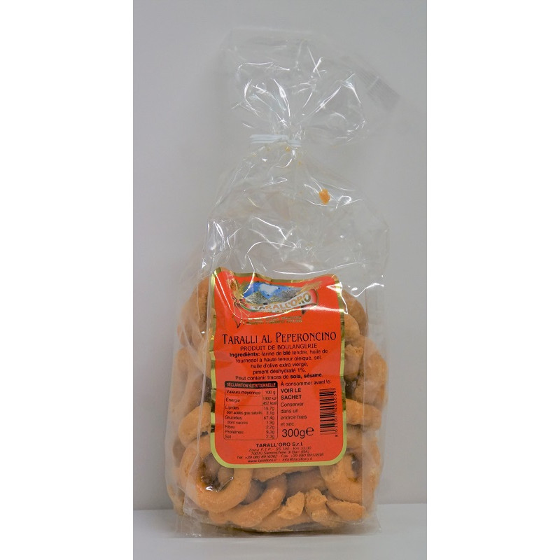 TARALLI PIMENT 300G