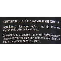 TOMATES PELEES COPPOLA 400G