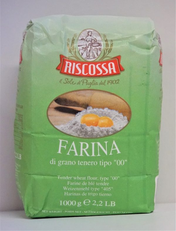 FARINE FROMENT 00  1 KG/10 - RISCOSSA