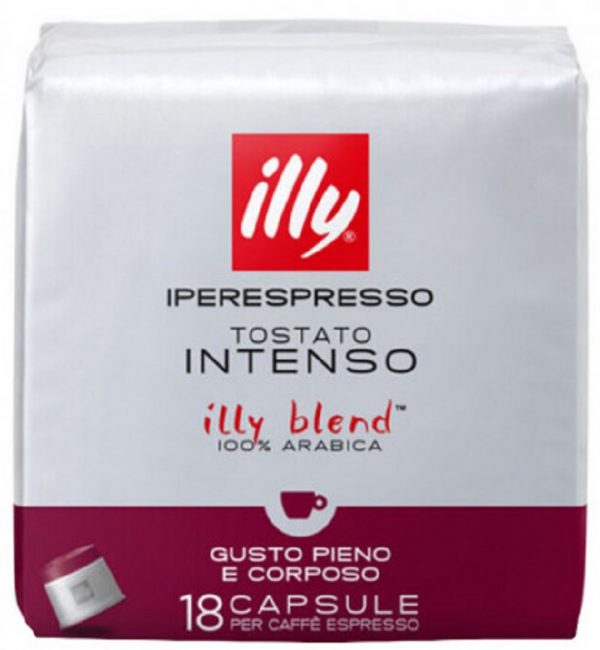 CAPSULES IPERESPRESSO INTENSO x 18 ILLY / 6