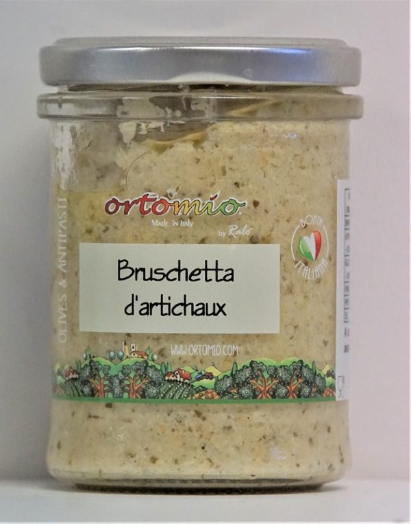 BRUSCHETTA ARTICHAUT 180G/6 ORTOMIO