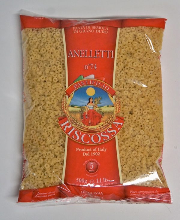 ANELLETTI RISCOSSA 500G/24