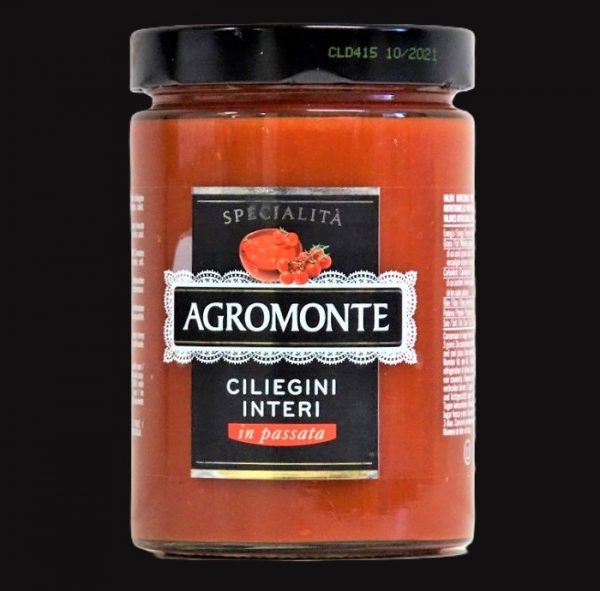 SAUCE TOMATES CERISES CILIEGINO 560G/6 AGROMONTE
