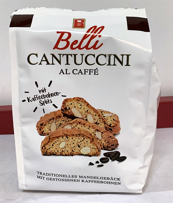 CANTUCCINI CAFE/AMANDES 250G/10 PRATOBELLI