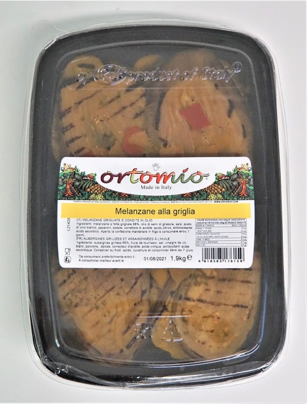 AUBERGINES GRILLEES 1.9KG/2 ORTOMIO