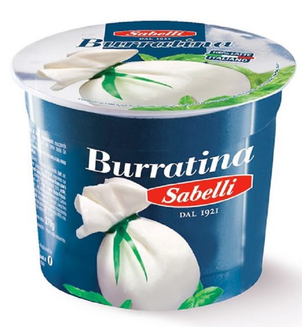 BURRATINA FIOR GRAN SASSO 125G/8 UN 19 % MG.