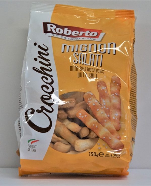GRISSINI CROCCHINI MIGNON SALATI 150G/10 ROBERTO