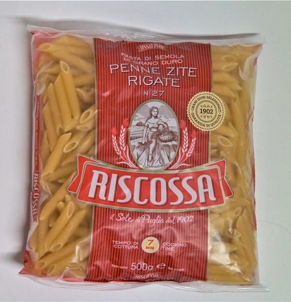 PENNE ZITE RIGATI RISCOSSA 500G/24