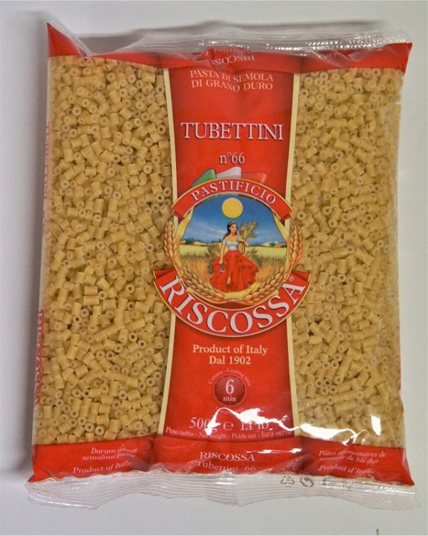 TUBETTINI RISCOSSA 500G/24