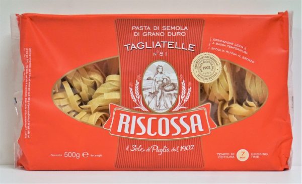 TAGLIATELLE SEMOULE 500G/12