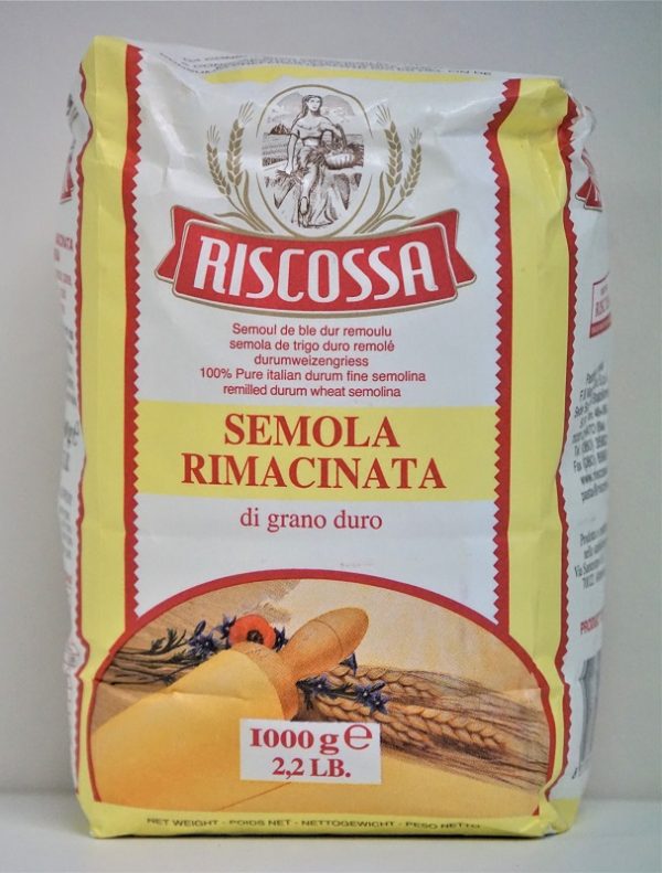 SEMOULE RIMACINATA 1KG/10 RISCOSSA