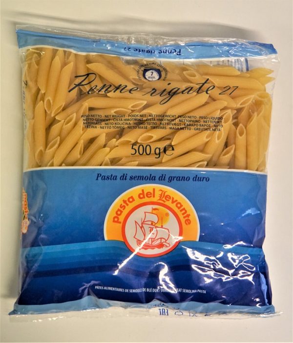 PENNE ZITE RIGATE LEVANTE 500G/24