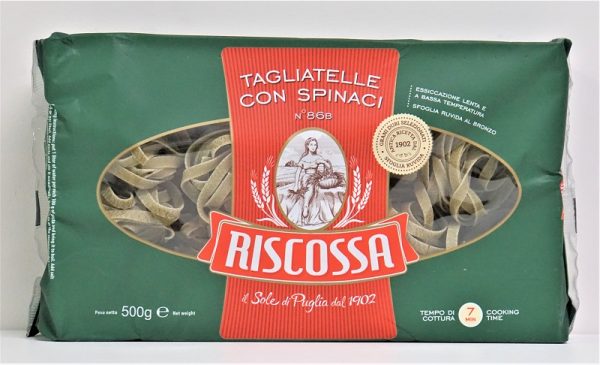 TAGLIATELLE VERTE RISCOSSA 500G/12