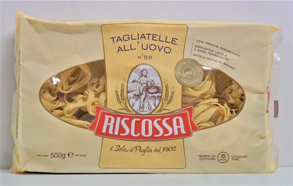 TAGLIATELLE AUX ŒUFS BARQ. 500G/12
