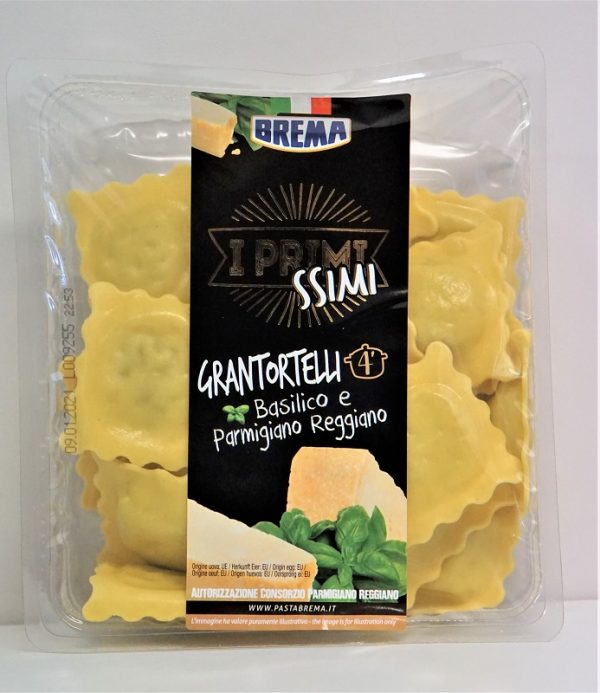 GRANTORTELLI AU BASILIC 500G/6 BREMA